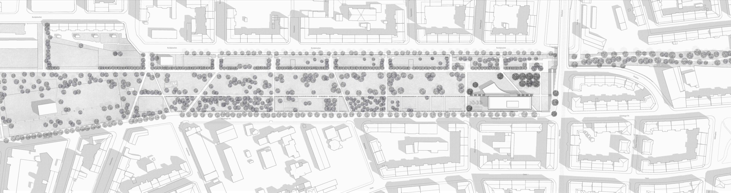 In andere Welten - Lageplan - Janek von Zabern - Bachelorthesis